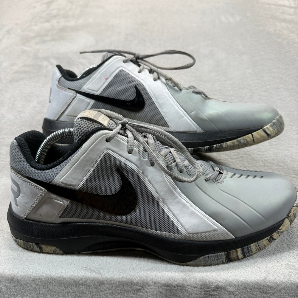 Nike‎ Shoes Men's 13 Air Max Infuriate 2 Low Grey White Basketball Gym Sneakers
